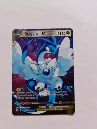 Dragonair pokemon playing card for kids