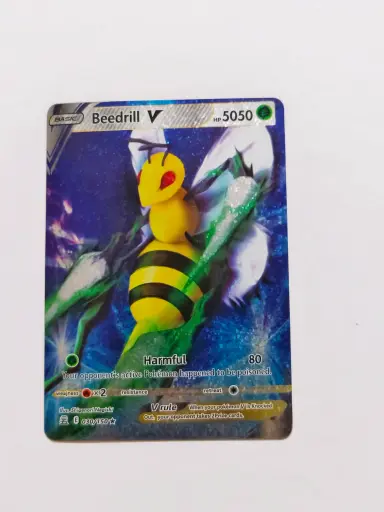 Beedrill pokemon playing card for kids