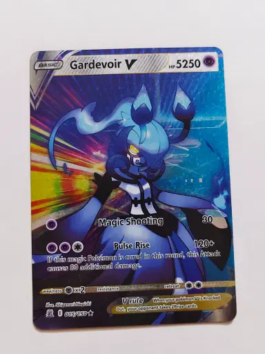 Gardevoir pokemon playing card for kids