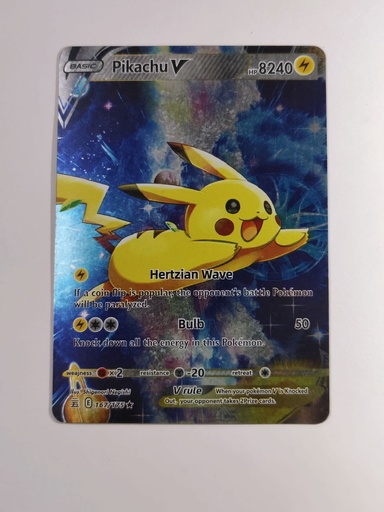 Unofficial Pikachu basic card